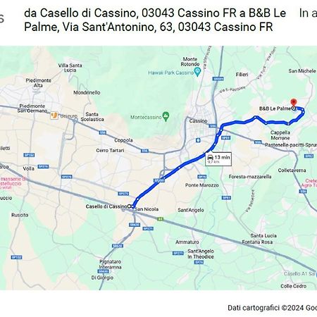 B&B Le Palme Cassino Exterior photo